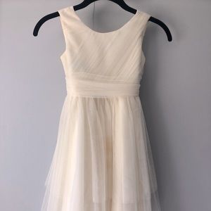 Ivory Flower Girl Dress